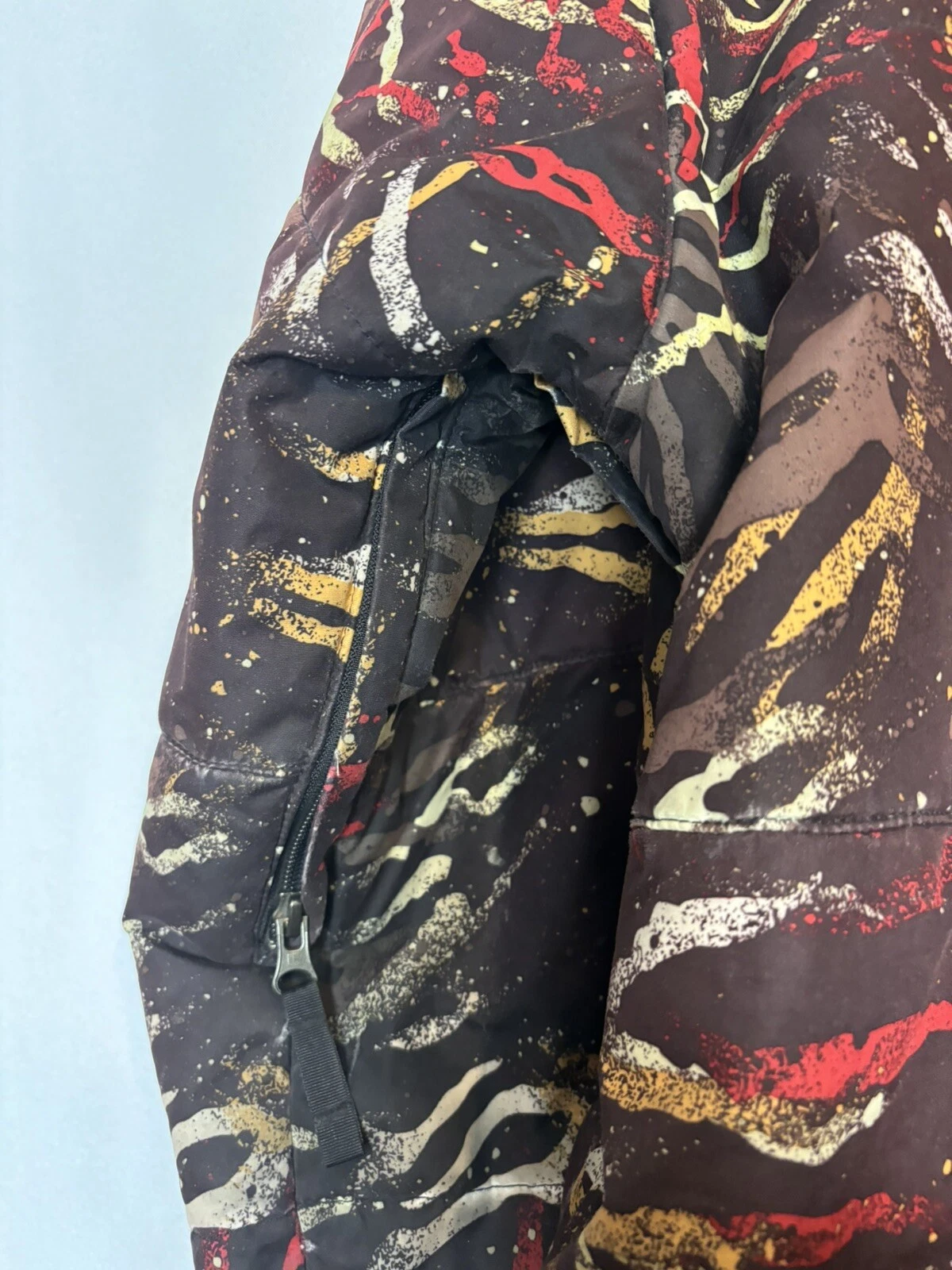 burton frontier woodland camo dryride powder skirt jacket