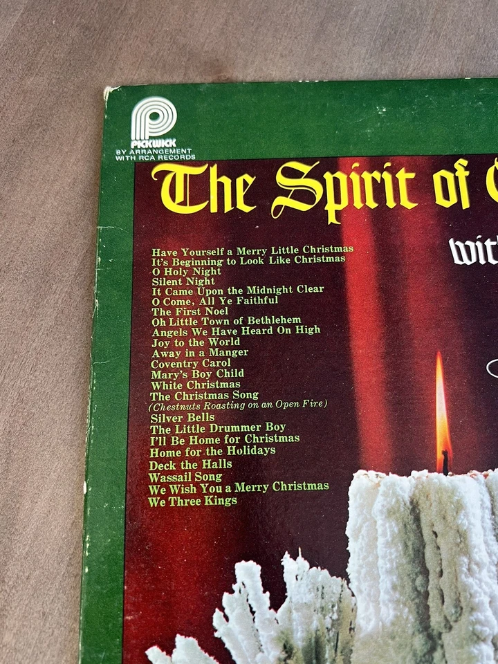 The Spirit Of Christmas With The Living Strings Vintage Vinyl LP MCA CAS-783 EX Foto 3 de 4
