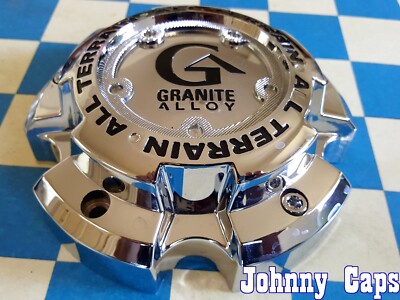 GRANITE ALLOY Wheels [33] CHROME Center Cap # 89-9850G Custom Center