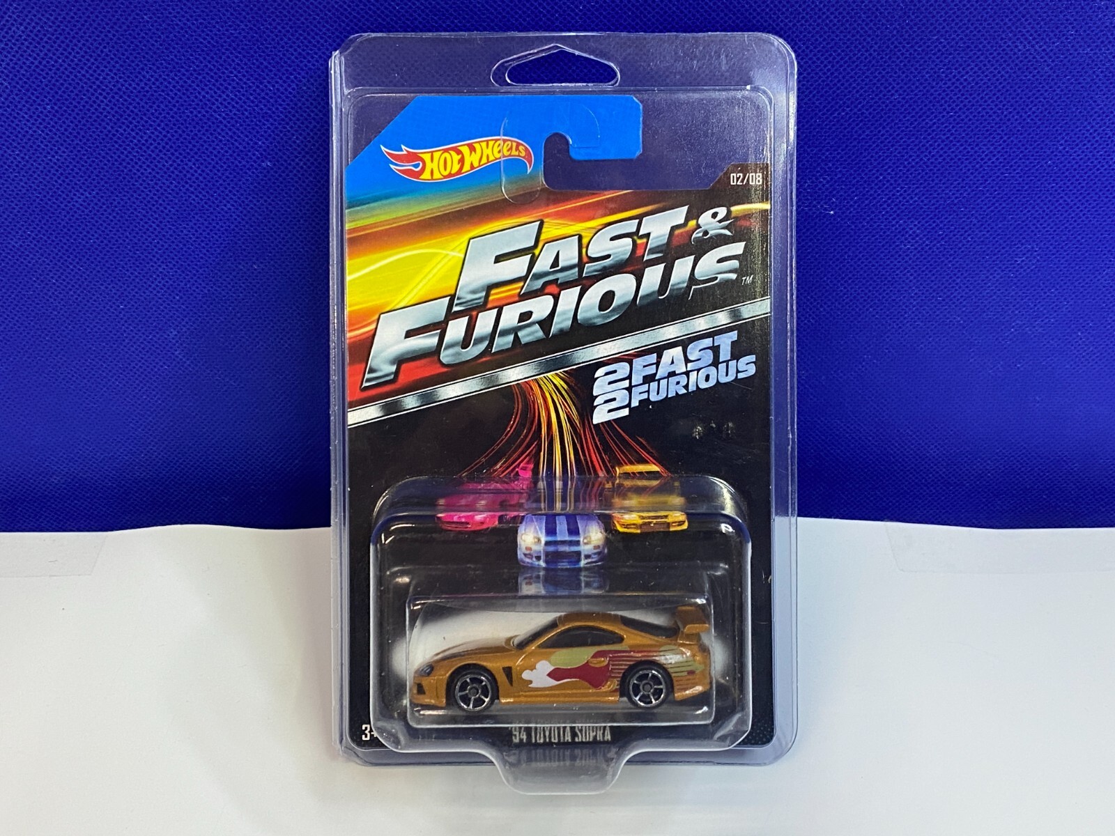 HOT WHEELS FAST & FURIOUS WALMART EXCLUSIVE 94 TOYOTA SUPRA W/ PACKING ERROR