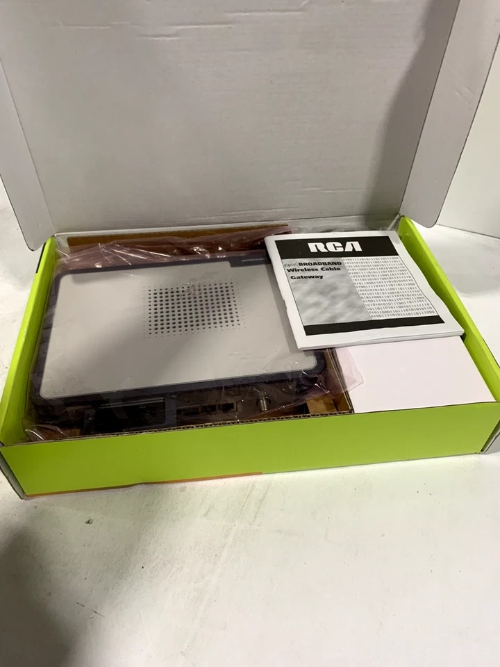 New Open Box - RCA DCM615R Digital Broadband Cable Modem Has Manual And CD - Image 3 of 4
