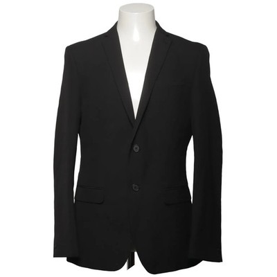 Limehaus, Blazer, Größe: 48, Schwarz, Polyester/Viskose, Sonstiges, Herren #Ovy