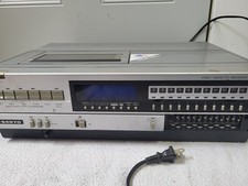 Sanyo VCR 4400 Betamax Video Cassette Recorder Player Powers On Untested Japan