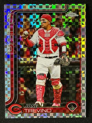#ad 2025 Topps Chrome Update Series Jose Trevino #USC2 X Fractor $1.99