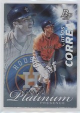 2017 Bowman Platinum Presence Carlos Correa #PP-CC 08jk
