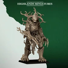 Highland Miniatures - Feral Elves - Giant Tree - 28mm