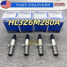 4 Pcs Variable Camshaft Timing Vct Control Solenoids Fit For 17-24 Ford F-150