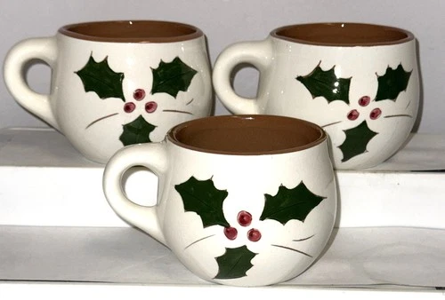 3  Stangl HOLLY   2 3/4"  CUPS
