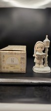 Precious Moments &ldquo;O Come All Ye Faithful&rdquo; Figure #E2353 W/ Box Vintage 1982