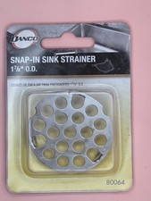Danco 80064 1-7/8 in. Snap-In Sink Strainer in Chrome