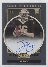 2021 Panini Contenders Rookie Roundup RPS Gold 6/10 Ian Book #RRA-IBO Auto s3g