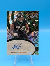 Olumuyiwa Fashanu 2025 Panini Revolution Football Impact Auto /50 Jets