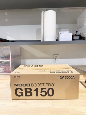 NOCO BOOST PRO GB150 12V 3000A JUMP STARTER (NEW FACTORY SEALED) SHIPS FAST
