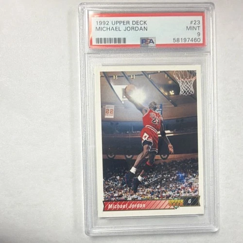 Upper Deck 1992-93 Michael Jordan #23 PSA 9 Chicago Bulls Basketball Card
