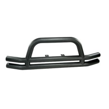 Rugged Ridge 3-in Dbl Tube Front Bumper Black Fits 76-06 Cj Jeep Wrangler Rugged Ridge 3-in Dbl Tube Front Bumper Black Fits 76-06 Cj Jeep Wrangler