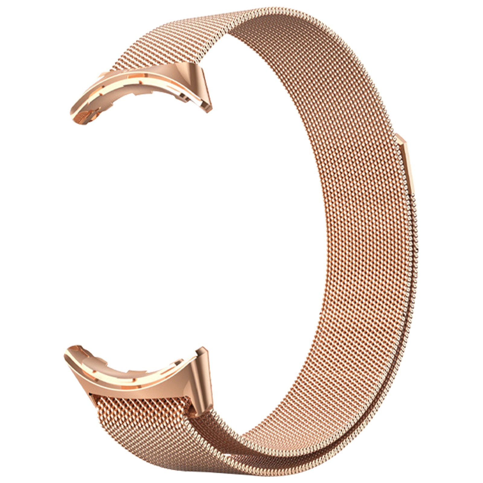 Bracelet pour Google Pixel Watch Rose Champagne Acier Idéal pour le Bureau
