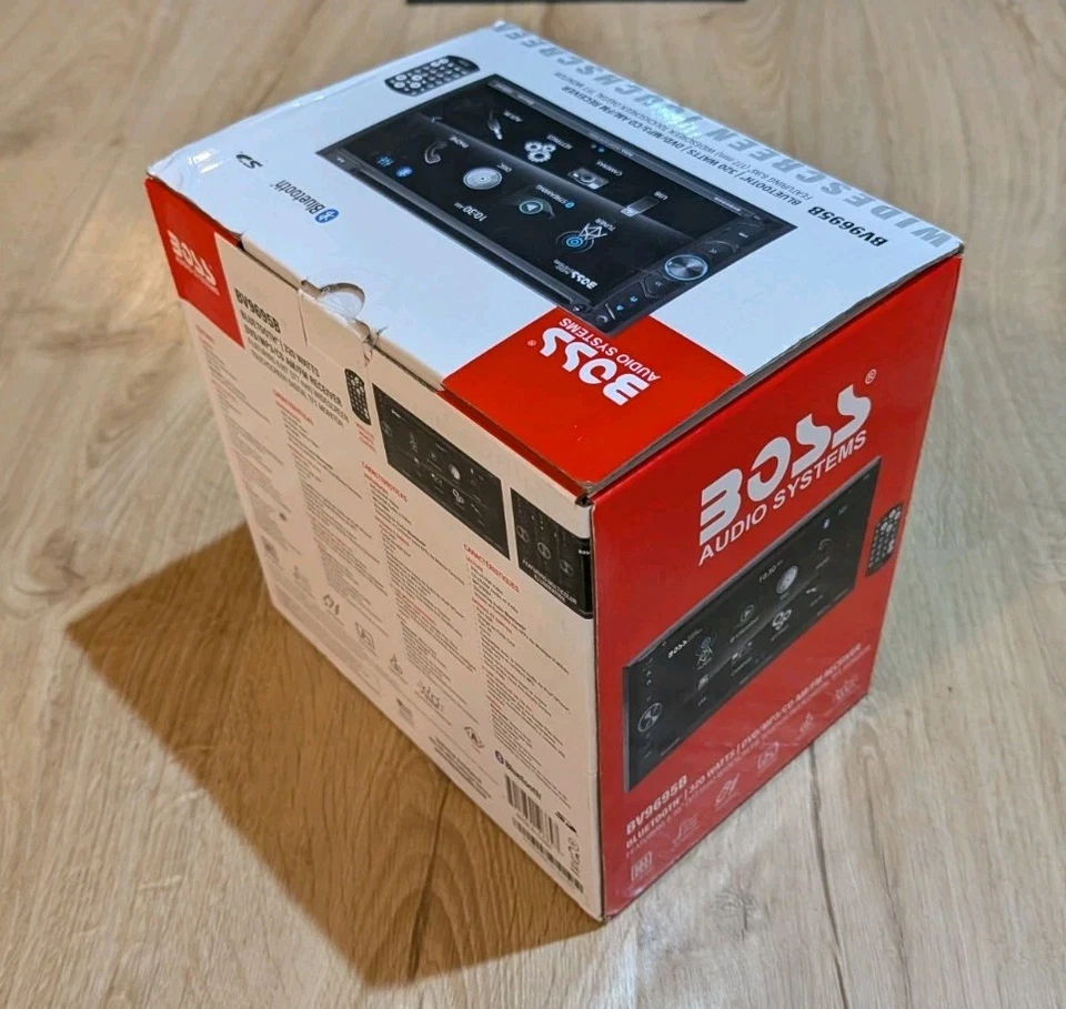 Boss BV9695B Automotive Bluetooth Touchscreen 320 Watt DVD/MP3/AM-FM Car Stereo - Image 3 of 3