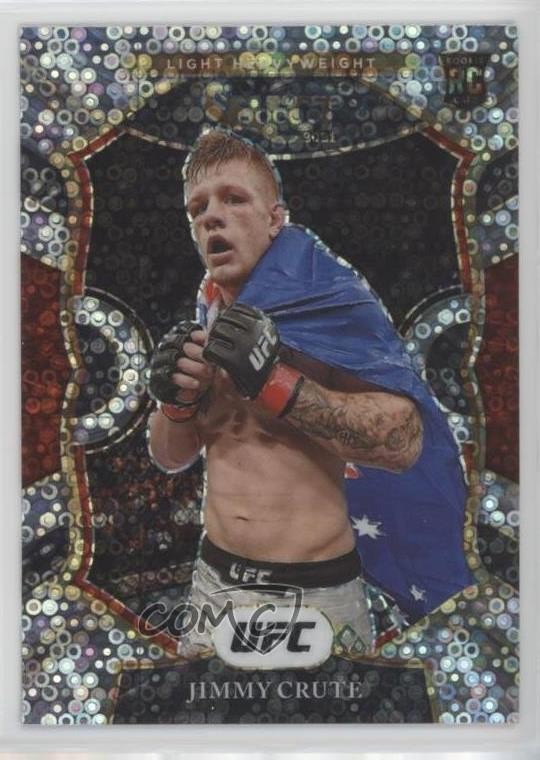 2021 Panini Select UFC Concourse Disco Prizm Jimmy Crute #73 0o6v