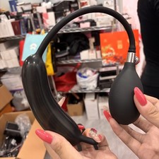 Silicone Inflatable Penis Urethral Plug Dilator Sounding Enhancer Stretcher Men