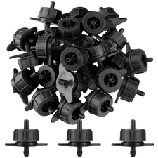 50 Pcs Drip Irrigation Emitters Water Tubing Irrigation Tubing Pressure Compe...