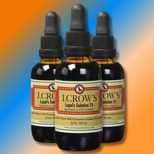 Lugol's Solution of Iodine 2 2 Oz Three Pack 3 Bottles 