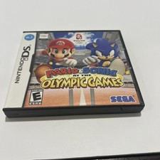 Mario Sonic at the Olympic Games Nintendo DS Case And Manuel Only No Game