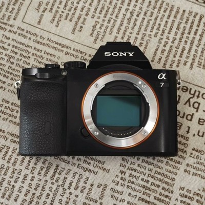 Sony Alpha A7 I A7M1 Mirrorless Digital Camera Body Only 24.3MP Black Auto Focus