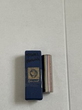 Emanuel Enamel Portable Travel Menorah Harmonica with Case Jewish Holiday Gift