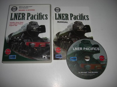 LNER PACIFICS PC CD Rom Add-On Erweiterung Microsoft Train Simulator MSTS
