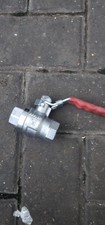 20nb (3/4") Full Bore Ball Valve, Red Lever - Pegler Yorkshire PB500