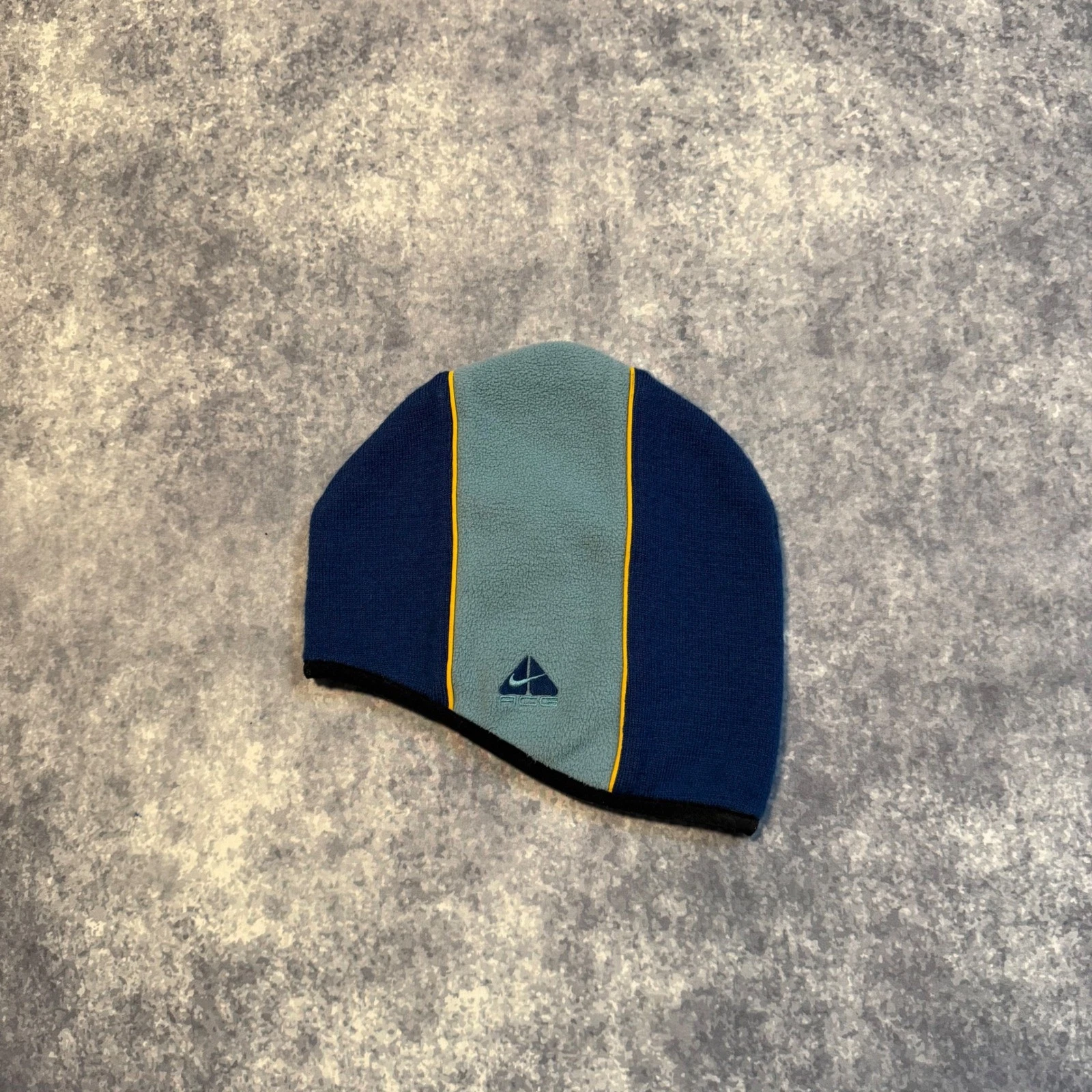Y2K Nike ACG Therma-FIT Beanie Hat Blue Teal Fleece Knit Vintage Mens One Size
Opens in a new window