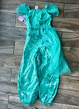 Disney Princess Princess Jasmine Jumpsuit Costume Turquoise/Gold M 7-8 172159K