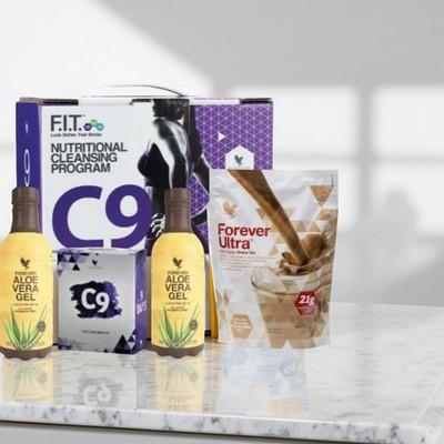 C9 Aloe Chocolate Detox Körperreinigung Abnehmen Forever GRATIS Versand Schoko
