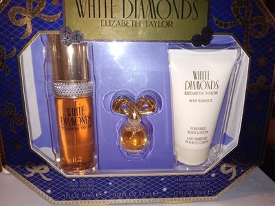 Elizabeth Taylor White Diamonds 3pc Perfume Gift Set