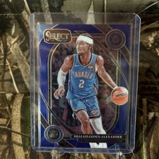 2024-25 Panini Select - Courtside Shai Gilgeous-Alexander #262 Blue Prizm