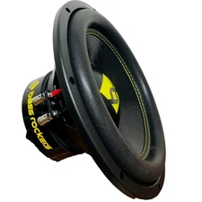 Bass Rockers 12 1200W/ 600W RMS Dual 4 Ohm Car Audio Stereo Sub Subwoofer for