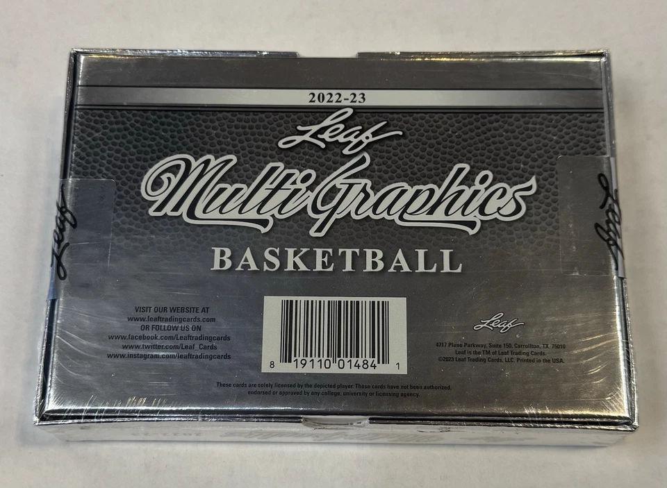 2022-23 Leaf Multi Graphics Basketball Autos Hobby Box Factory Sealed - Image 2 of 4