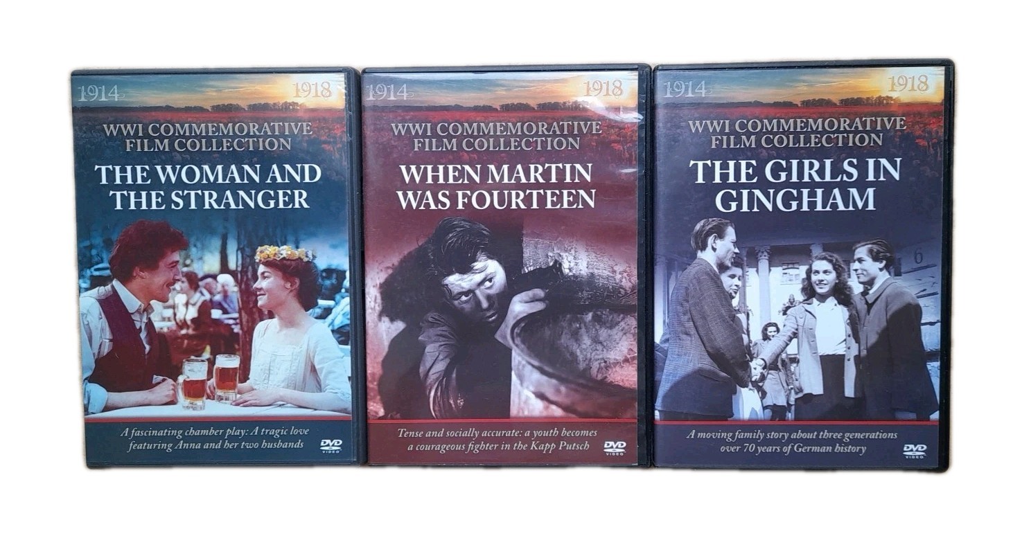 WW1 Commemorative Film Collection DVD Three German Drama - 3 Film Box Set