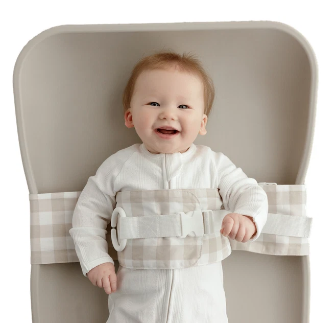WriggleBum Nappy Change Harness Baby Changing Mat Strap (Oatmeal Afternoon)
Opens in a new window or