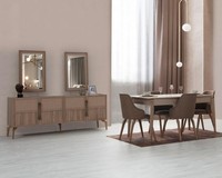 Exklusive Esszimmer Set Besteht Aus Esstisch+4X StüHle+Anrichte 6Tlg.