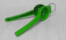Green Enamel Hand Held LIME SQUEEZER PRESS Juicer