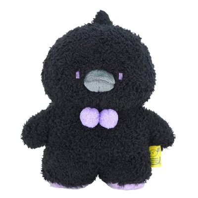 Sun lemon Fluffy Tatton Plush S Crow Black P-8932 Cute Kawaii New