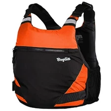 Boglia Swim Vest Fishing Life Jacket Size Sm/Med PVC Floatation  Adjustable NWOT