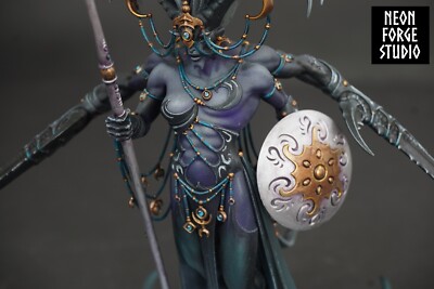 WH40K AoS Slaanesh Keeper of Secrets Shalaxi Helbane Commission | eBay