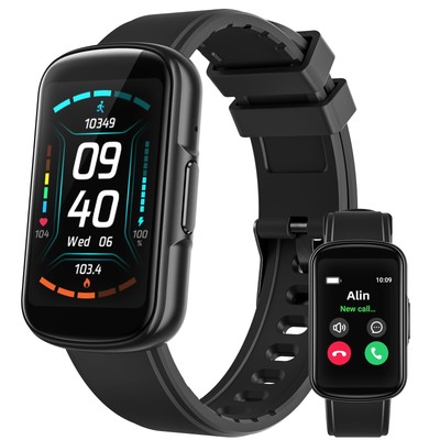 Parsonver Fitness Tracker with Step Counter/Calories/Stopwatch, Health Activi...