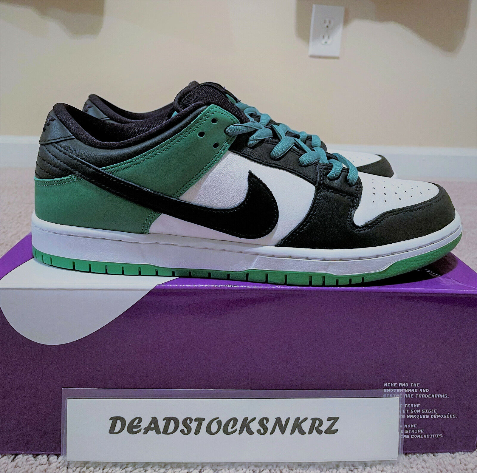 nike sb dunk dark green