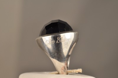 Bague Vintage Argent Massif 925 Avec Onyx - Taille 52, 25 Grammes, Modèle Solide Et Imposant