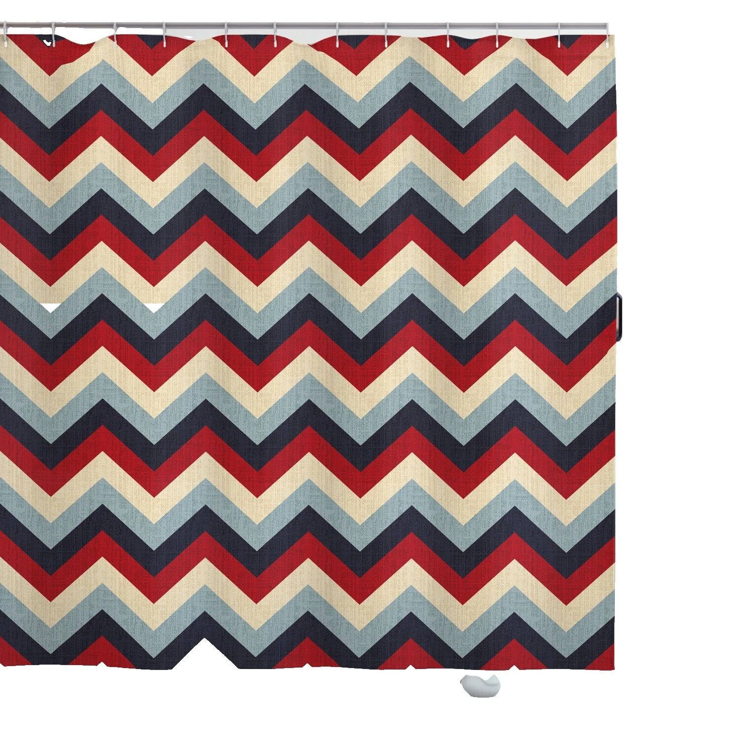 Cortinas de Ducha De Tela en Espina de pescado