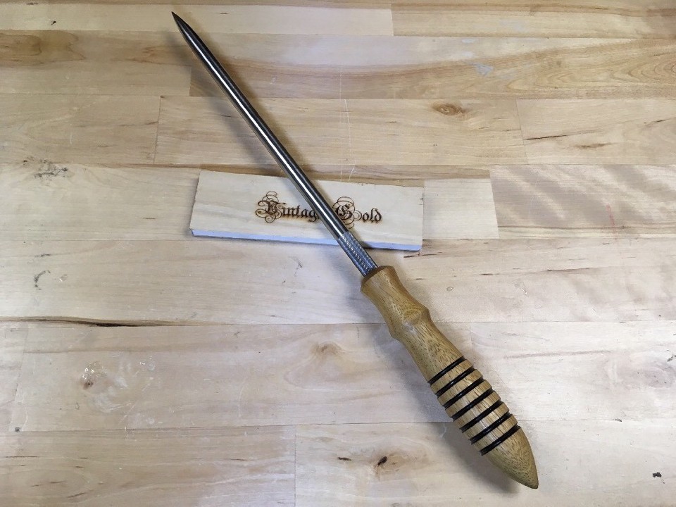 Vintage Gold Blacksmith Monster Custom Iceberg Pick Awl Tool Custom ...