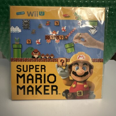NEW Nintendo Limited Edition Super Mario Maker 30th Anniversary 7-Button Pin Set